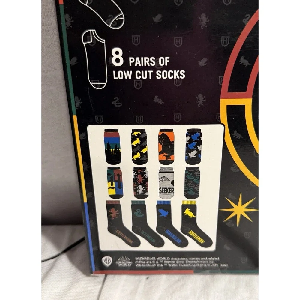 NEW Harry Potter 12 Days Socks Christmas Advent Calendar Mens Womens Size 6-12